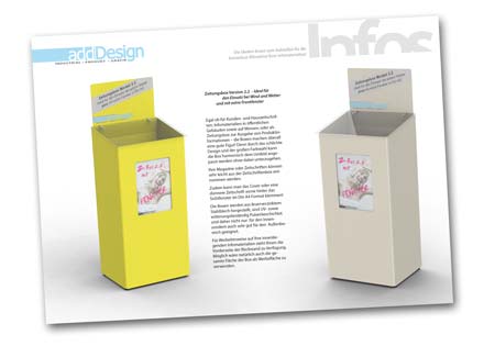 INfo zeitungsaufsteller Version 2.2